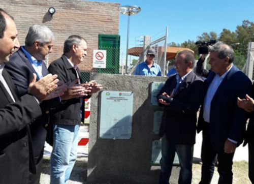 Inauguraron el segundo tramo del gasoducto manisero