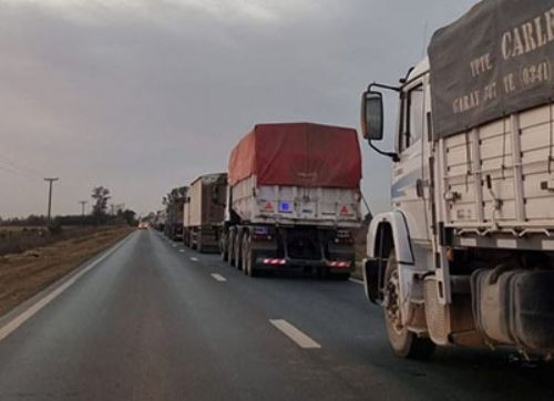 Transportistas levantaron protestas en rutas del sur provincial
