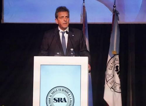 Massa anunció el fin de las retenciones al maní