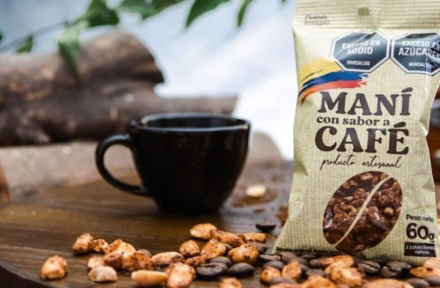 Maní con sabor a café
