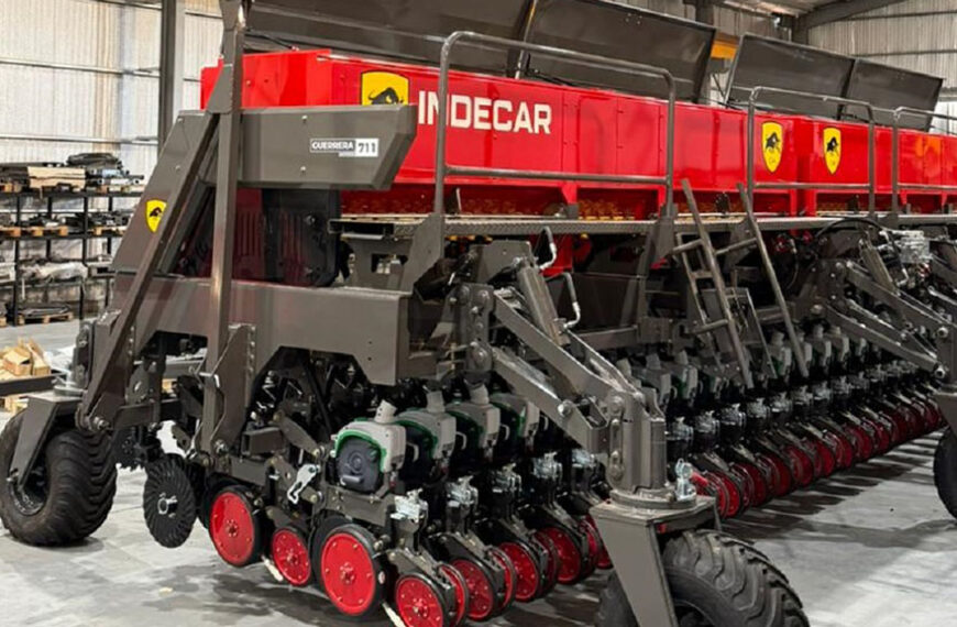 INDECAR presentará en Expoagro la primera sembradora pensada exclusivamente para maní
