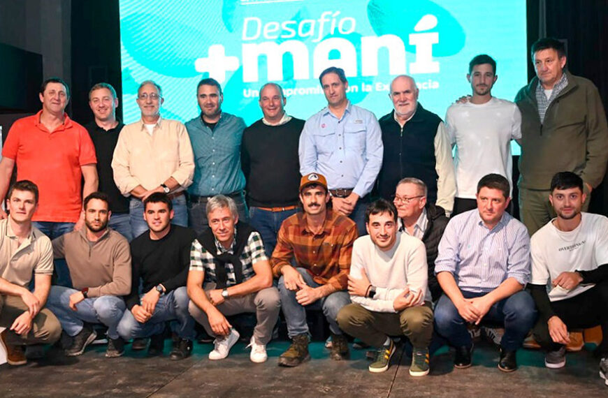 Desafío + Maní: se destacaron rendimientos de hasta 7.030 kilos por hectárea